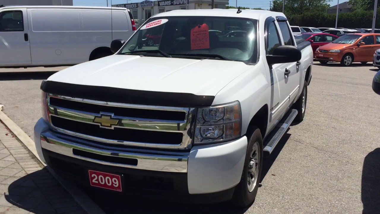 2009 Chevrolet Silverado 1500 LT Crew Cab Summit White Roy Nichols Motors Courtice ON