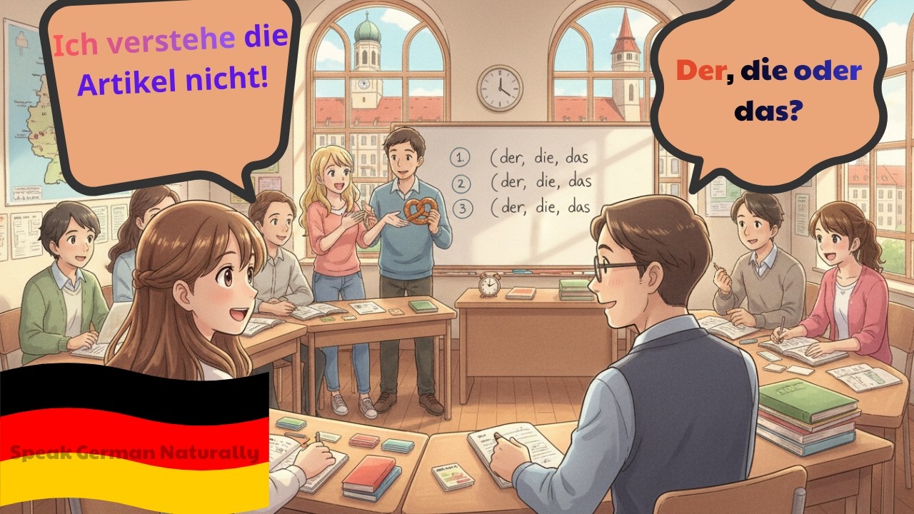 20 Minutes of German Conversations for Beginners (A1–A2) | Learn German Naturally