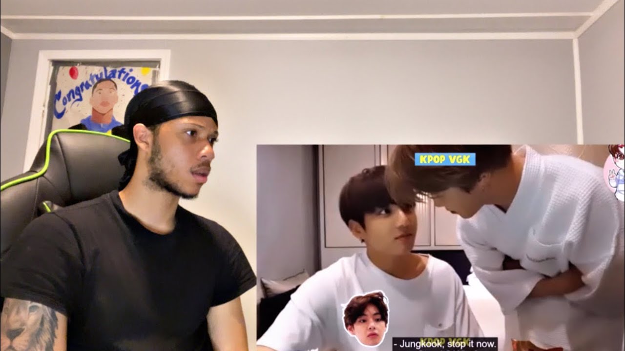 JamarioReacts To BTS TAEKOOK Being “Obvious” For 10 MINUTES STRAIGHT!