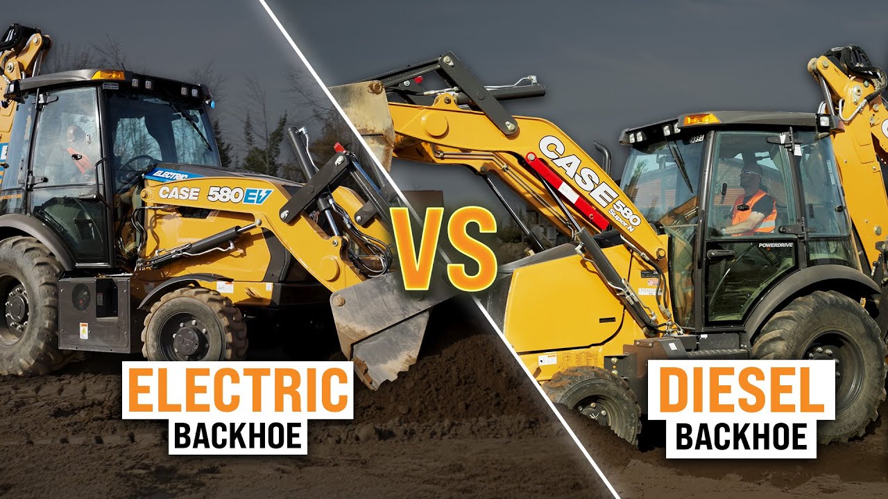 Test Run & Review: The World’s First Electric Backhoe, Case’s 580EV