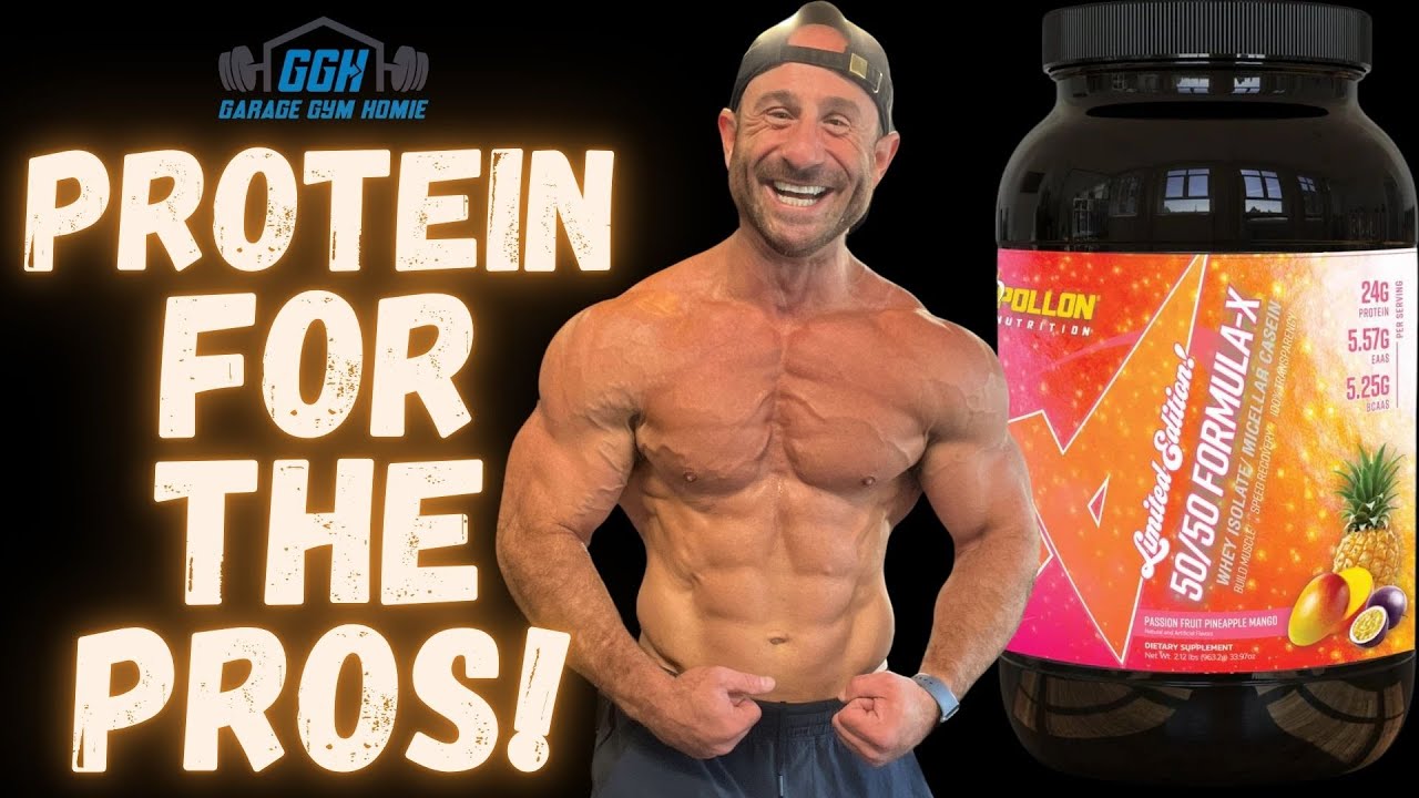 THIS IS DA' BOMB! 💣 Apollon Nutrition 50/50 Formula X Protein (Passion Fruit Pineapple Mango) Review