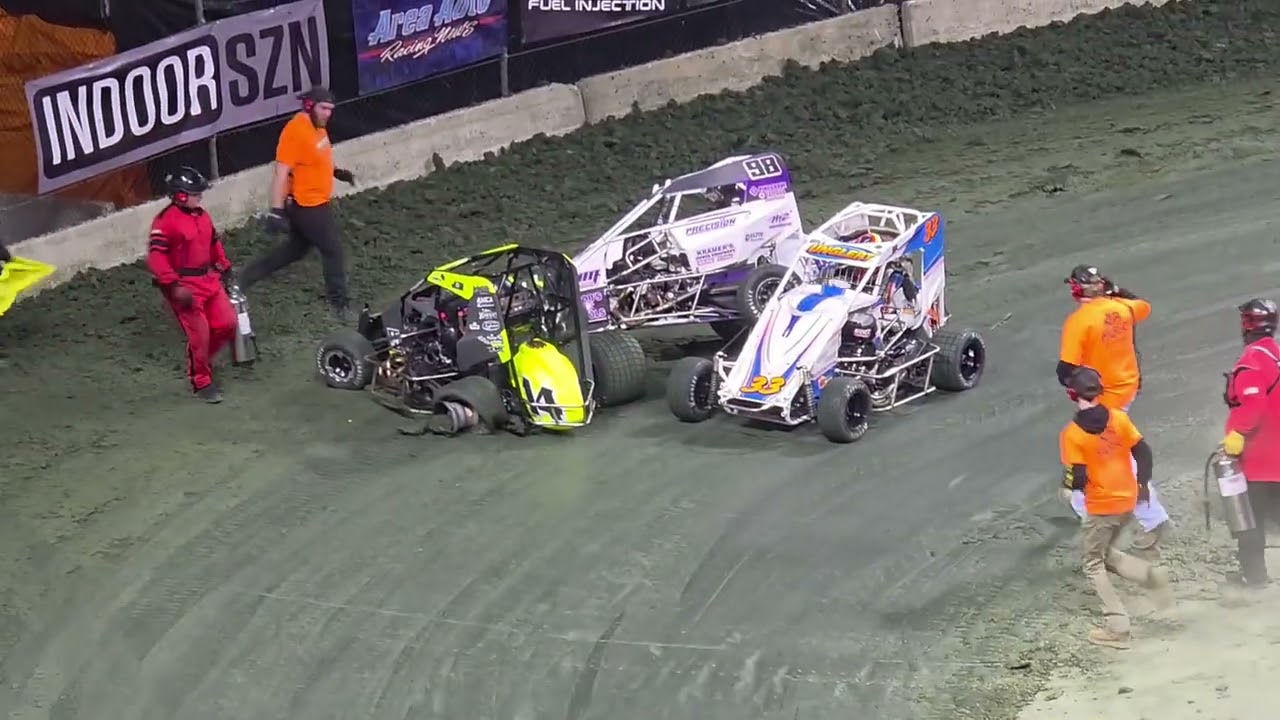 East Coast Indoor Dirt Nationals Qualifier Race 1-4 CURE Insurance Arena 2/20/26