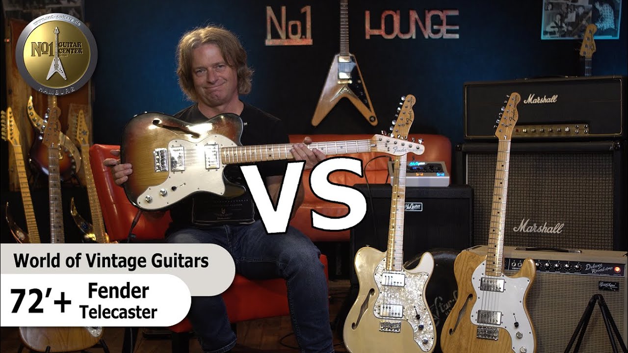 1970s Fender Telecaster Comparision - 
