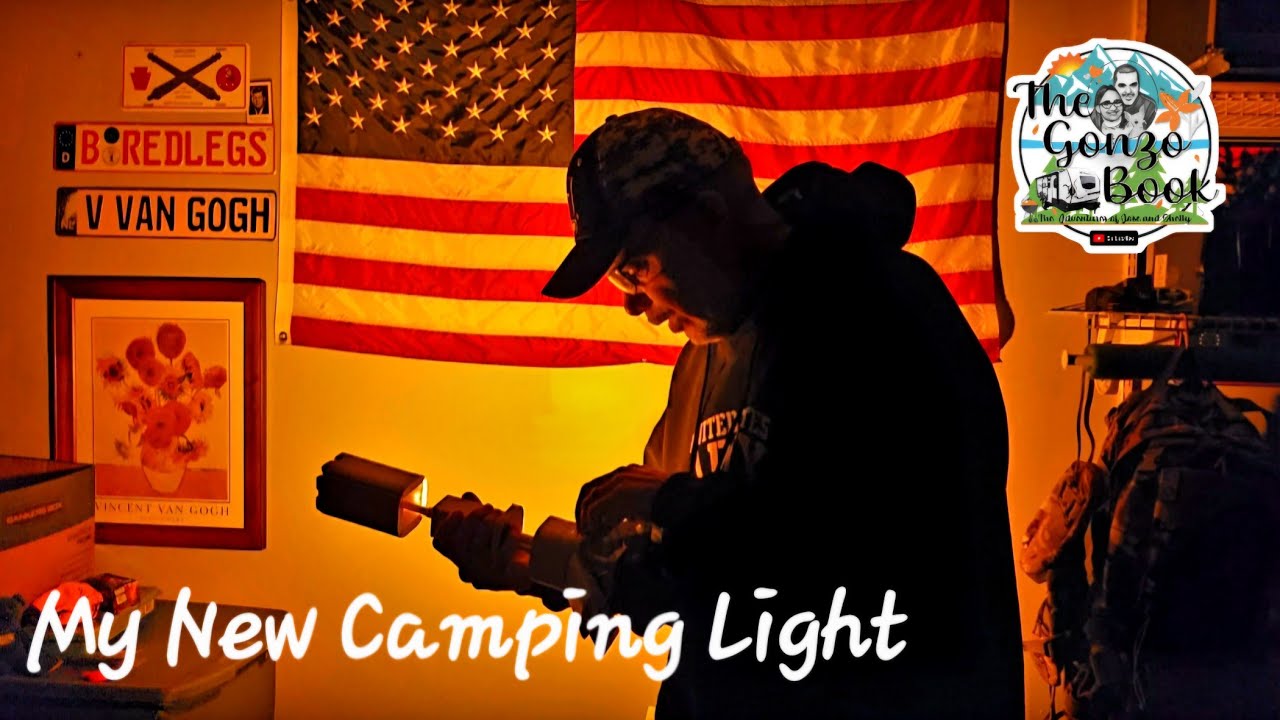 E75-24 My New TEMU Camping Light - Outstanding!