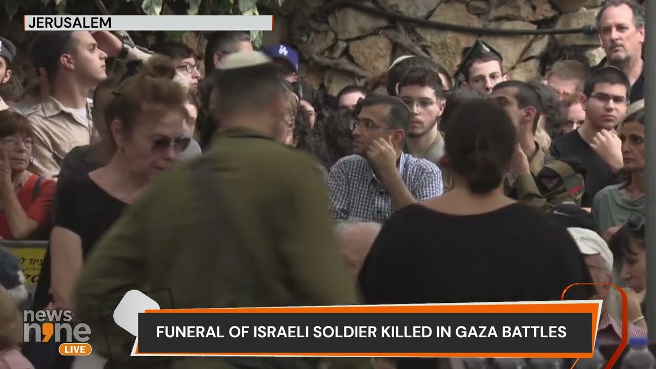 Funeral of Israeli Soldiers killed in Gaza battles | News9