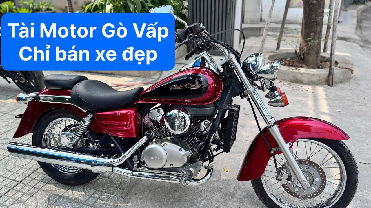 TÀI MOTOR GÒ VẤP| CỰC PHẨM HONDA SHADOW 125 XE NHẬT NHẬP MỸ ZIN NGUYÊN  SIÊU BÓNG ĐÓN TẾT 0908865346