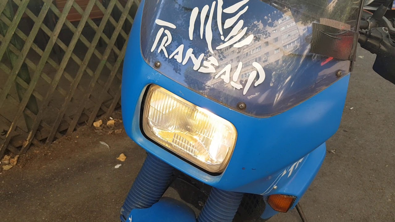 Honda Transalp 600 PD06 Cold Start