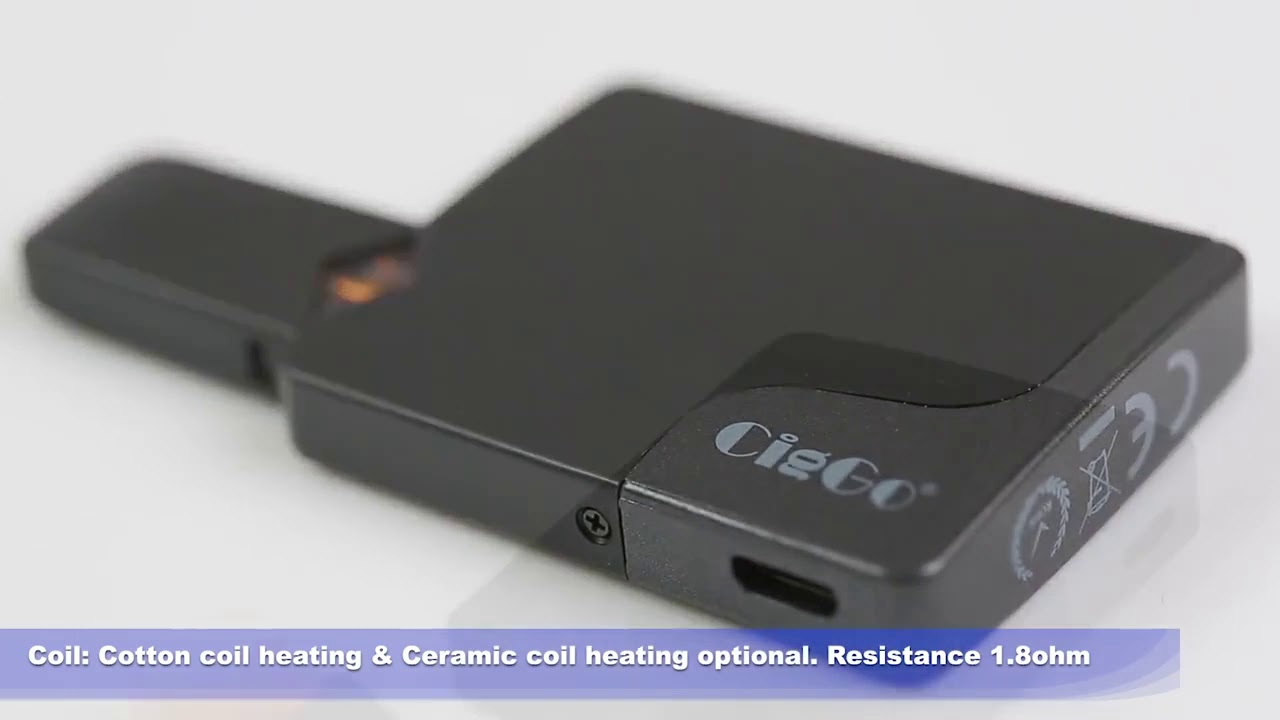 High Quality Factory Wholesale Slim Vape Battery Ciggo J Vape Pod System for JUUL Compatible Vape