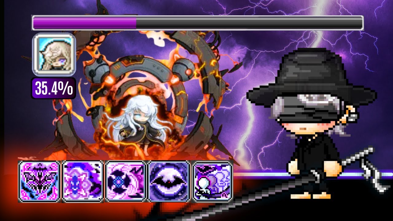Night Walker - Hard Lotus (25M CP) | Maplestory