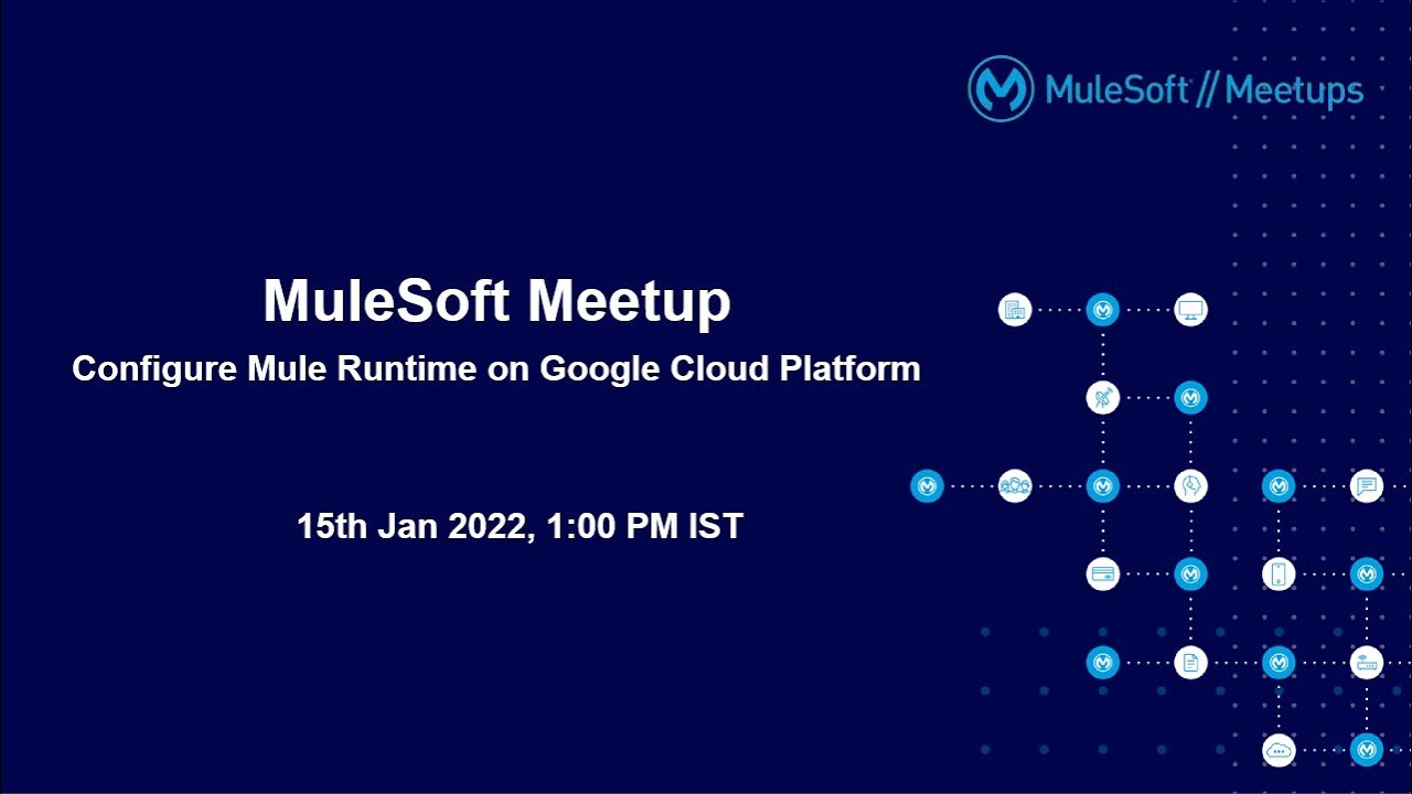Mulesoft Meetup | Nagpur Meetup - Configure Mule Cluster on Google Cloud Platform | NetBook | M02