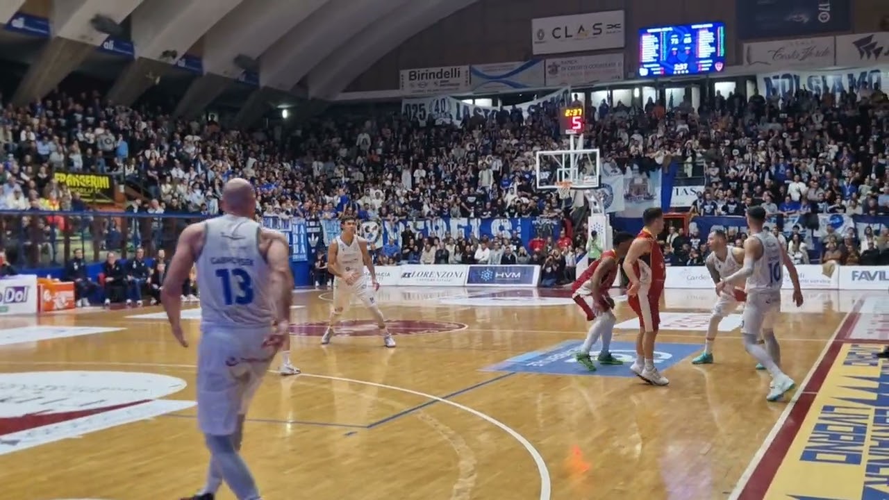 Basket Serie B, la Pielle batte la capolista Virtus Roma dopo aver condotto per tutto il match