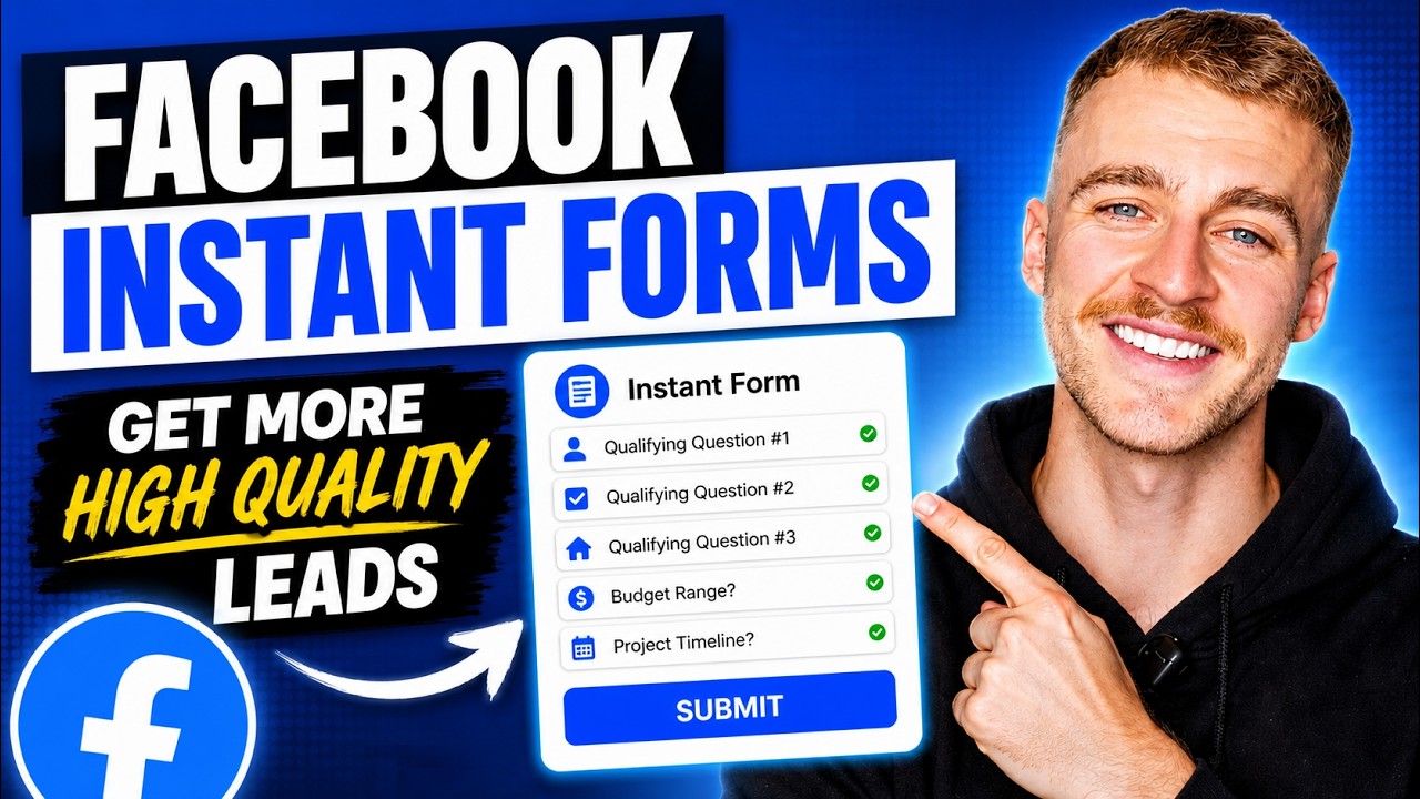 How I Create Facebook INSTANT FORMS To Generate HIGH-QUALITY Leads