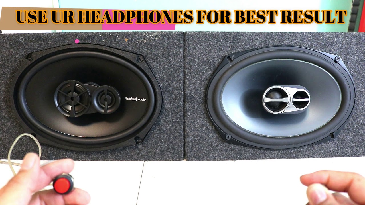 Звуковой тест: Alpine SPS-619 в бою с Rockford R169X3 | ЖИЗНЬ В СКОРОСТИ