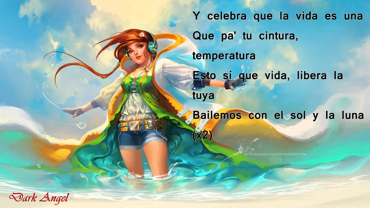 Nightcore - Pura Vida ( Lyrics on Screen )
