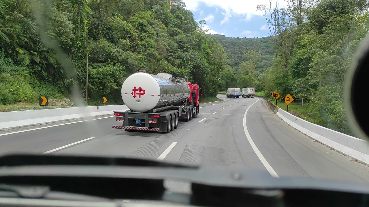 Serra dos 90 sentido Curitiba a São Paulo