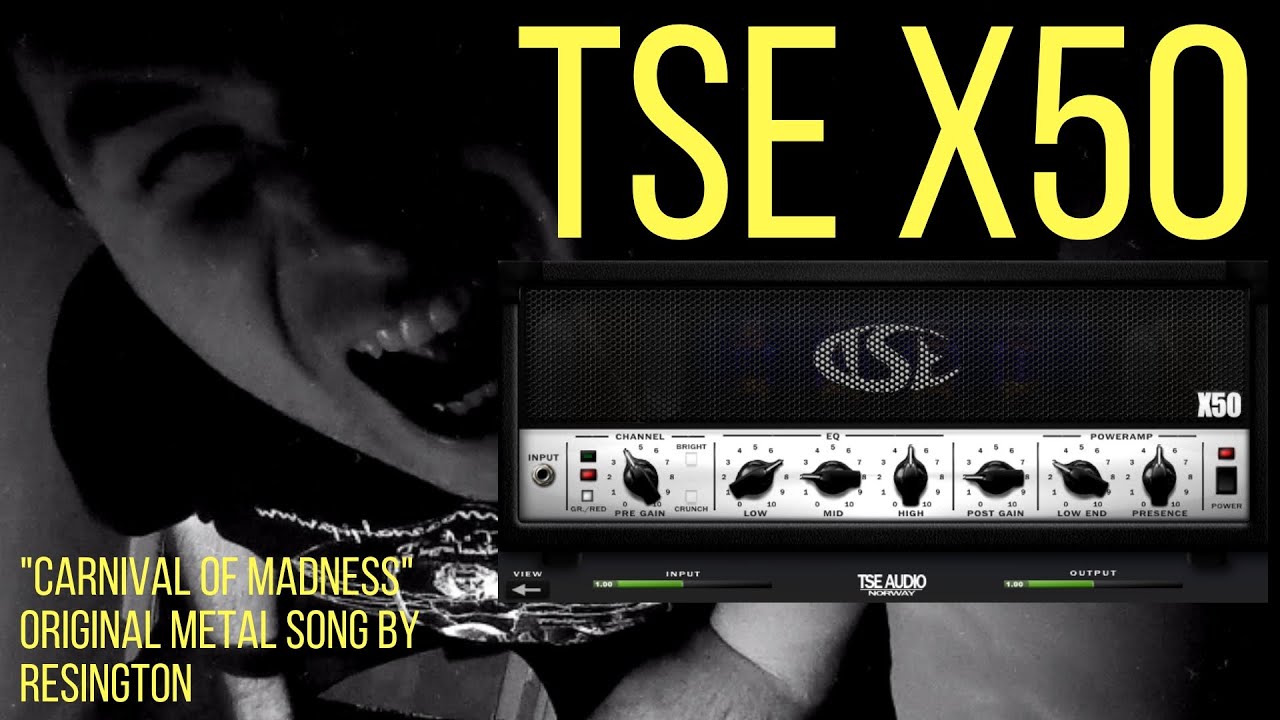 TSE X50 Amp Plugin + Glen Fricker's FREE Revv IR  - Demo For Metal