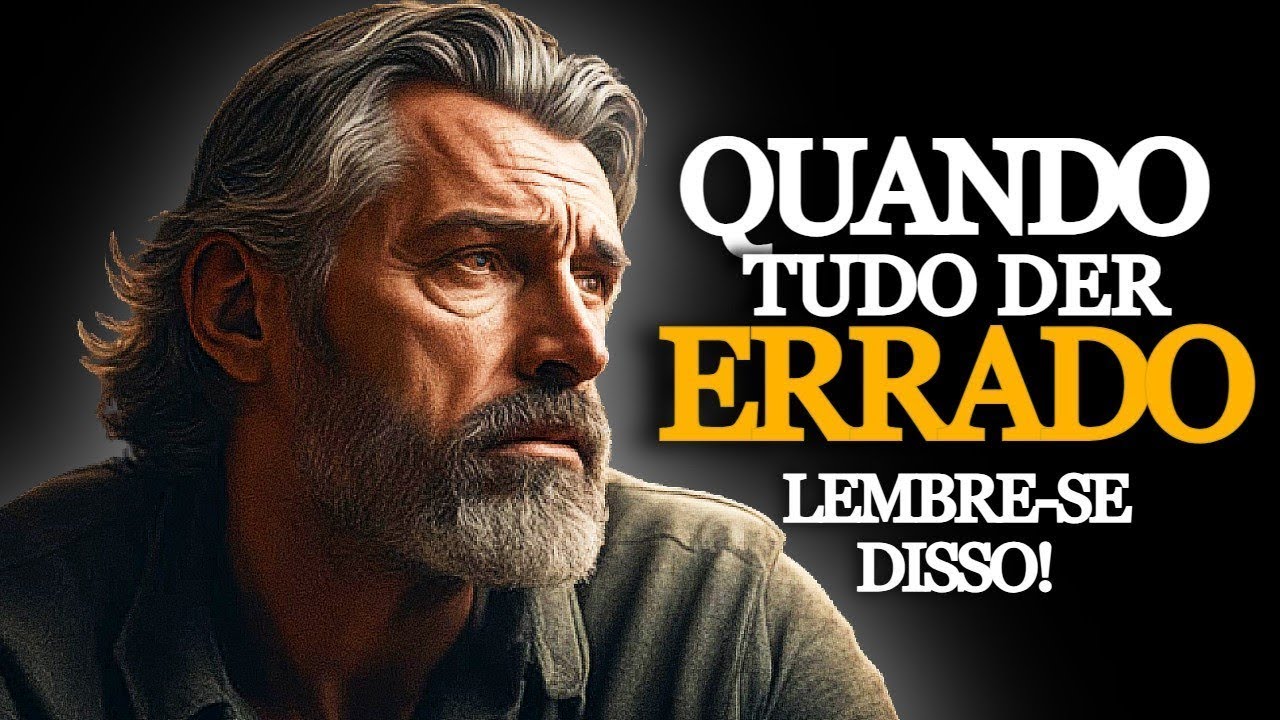 Faça isso quando tudo der errado na sua vida! - ESTOICISMO