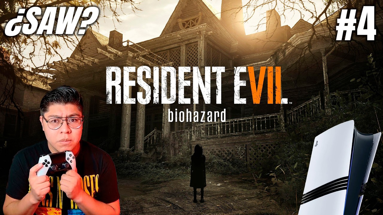 SAW en Resident Evil | Resident Evil 7 #4 - PS5 PRO