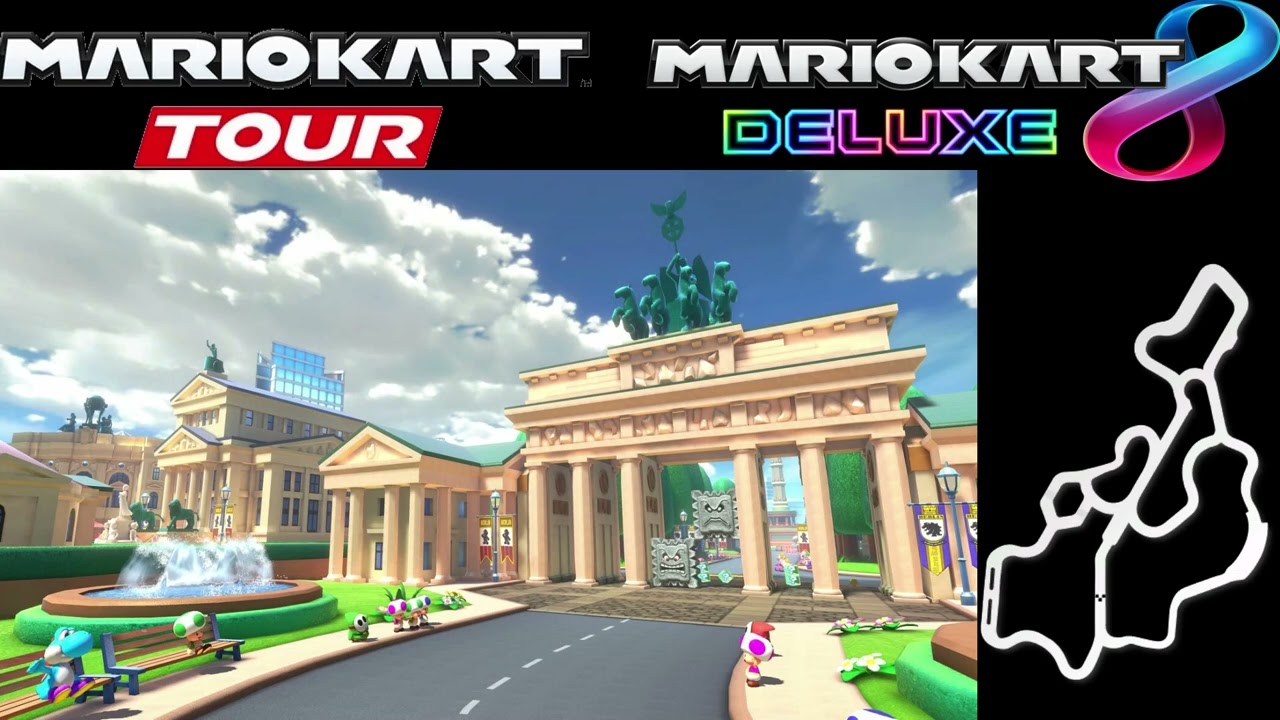 Tour Berlin Byways Mashup EXTENDED Mario Kart 8 Deluxe