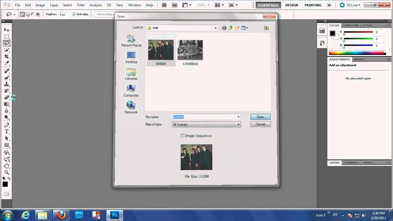 Colour Management using DS Colour Profiles