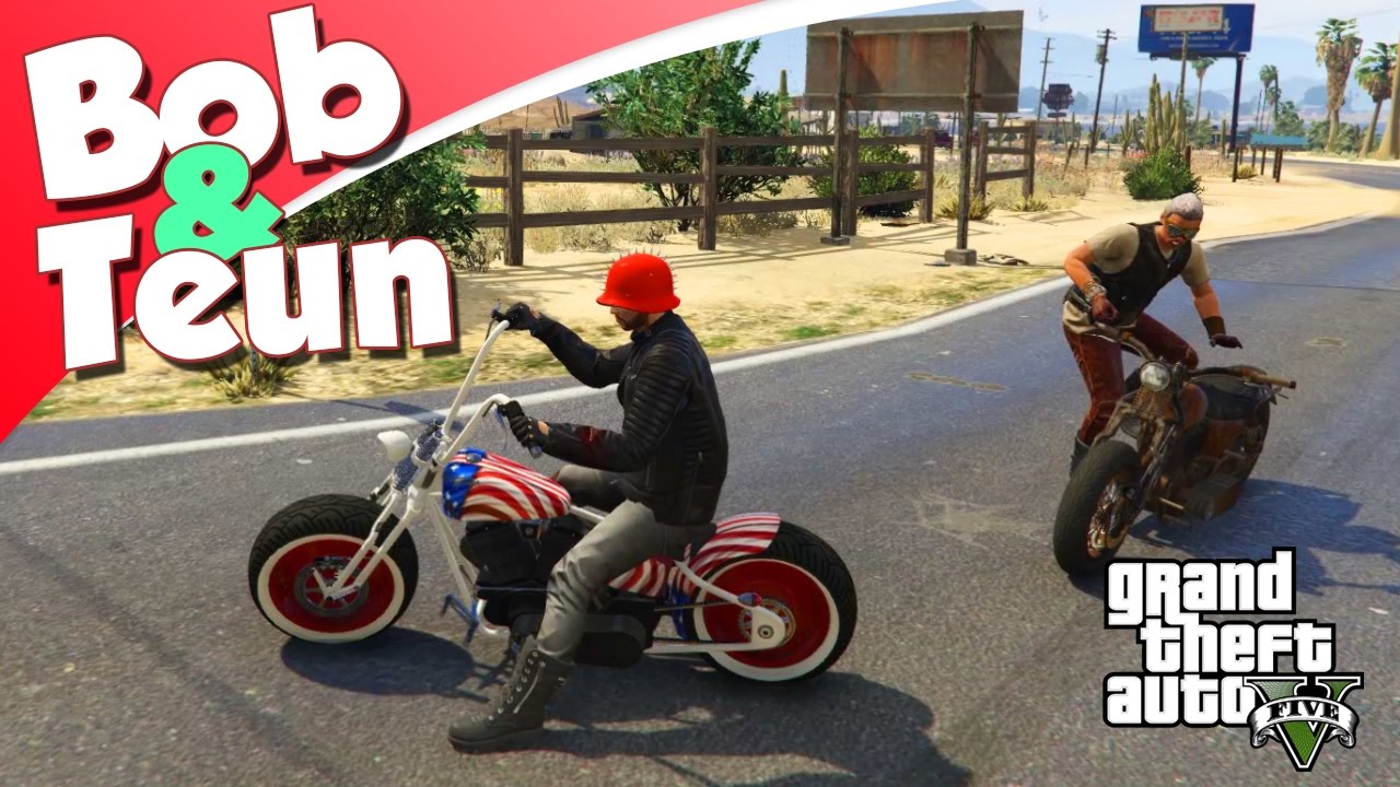 GTA V Online #50 - MOTORBENDE STARTEN MET BOB EN TEUN! (GTA 5 Freeroam, Roleplay BIKERS DLC)