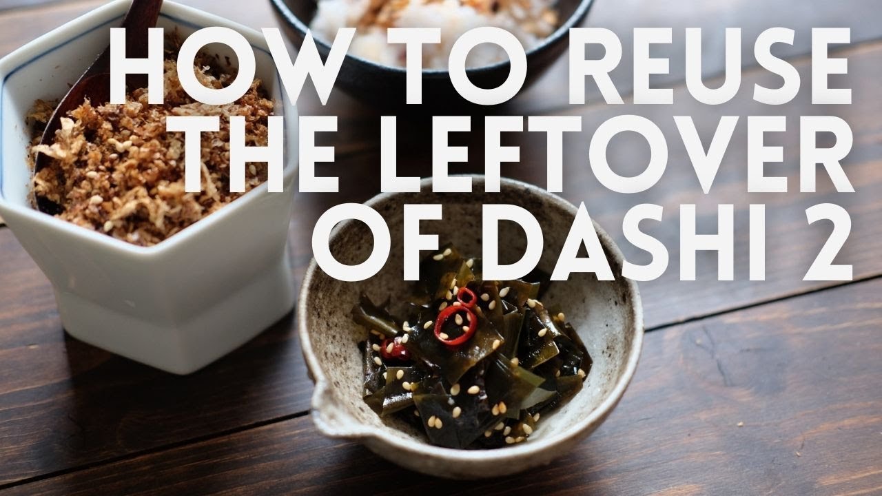 [ASMR] HOW TO REUSE THE LEFTOVER OF DASHI 2 | RECIPE | Takoshiho Cooks Japan