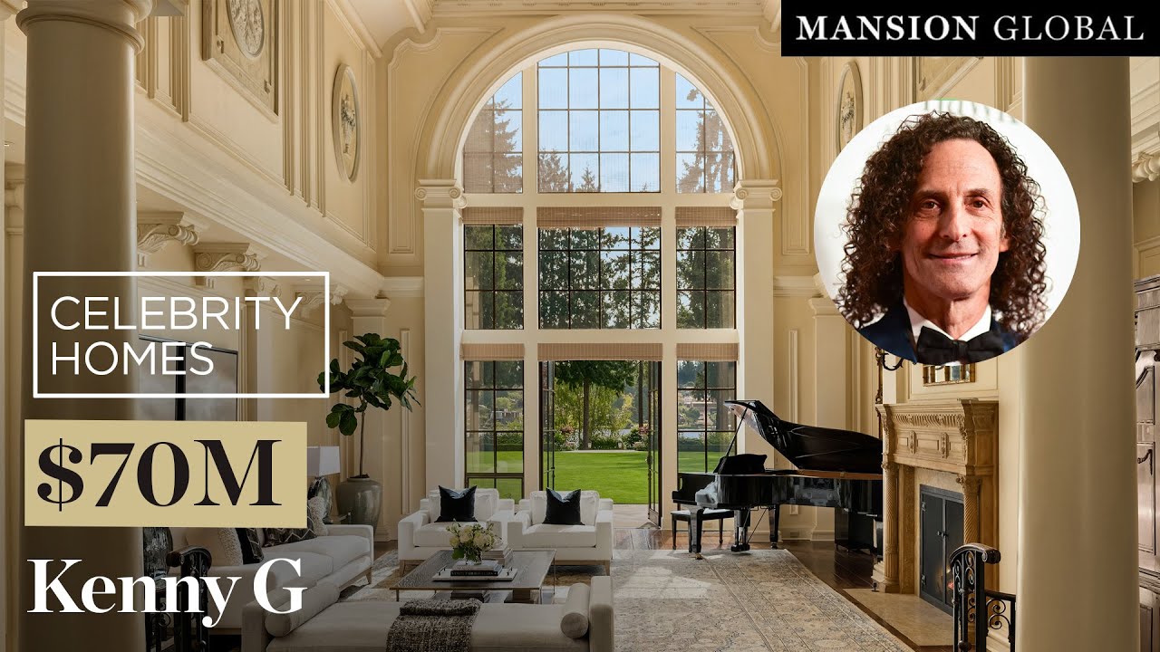 Inside Kenny G’s Former Seattle Waterfront Megamansion | Celebrity Homes