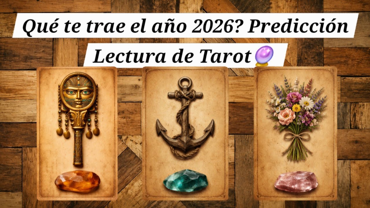 Qué viene para ti este 2026? 🔮 Lectura Tarot Interactivo 
