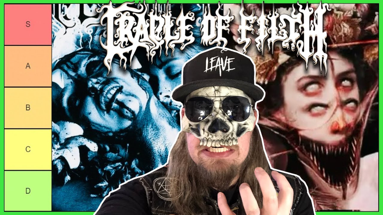 Альбомы CRADLE OF FILTH в рейтинге