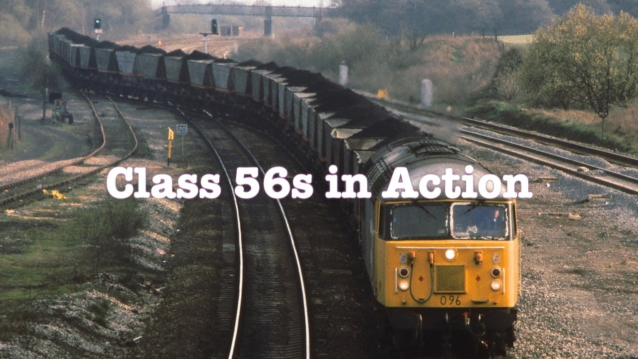 British Rail Class 56s in Action