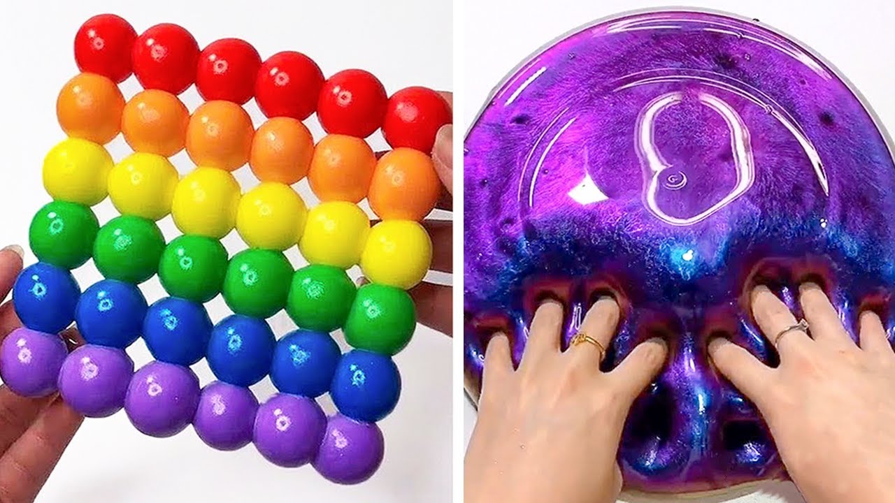 3 Hours Of Oddly Satisfying Slime ASMR - Relaxing Videos for Better Sleep 3524