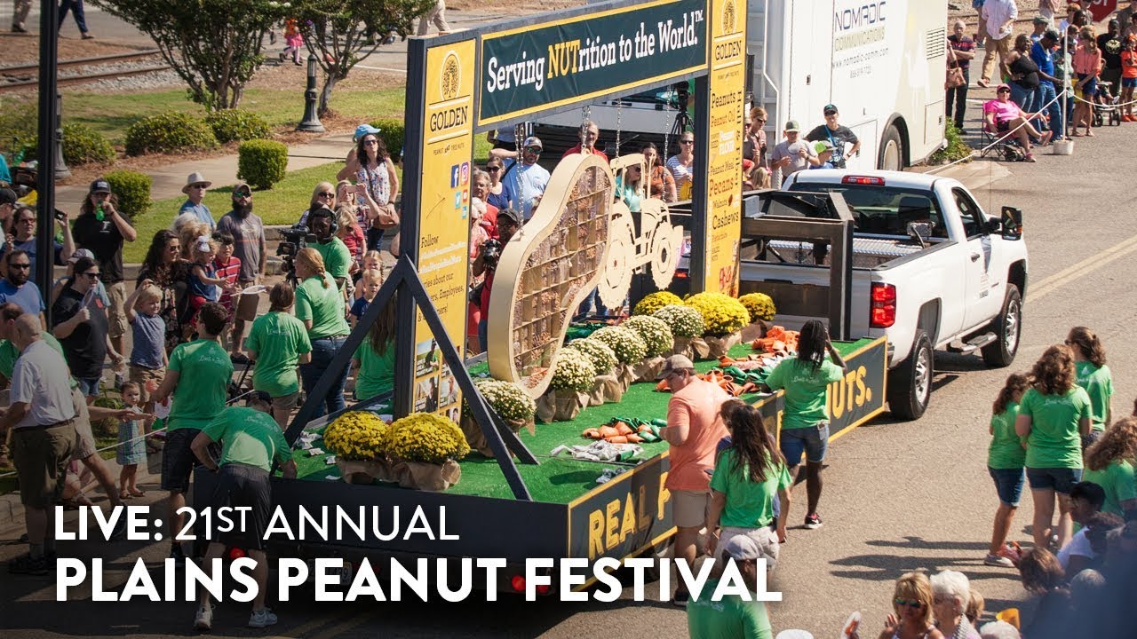 Live Stream: 21st Annual Plains Peanut Festival