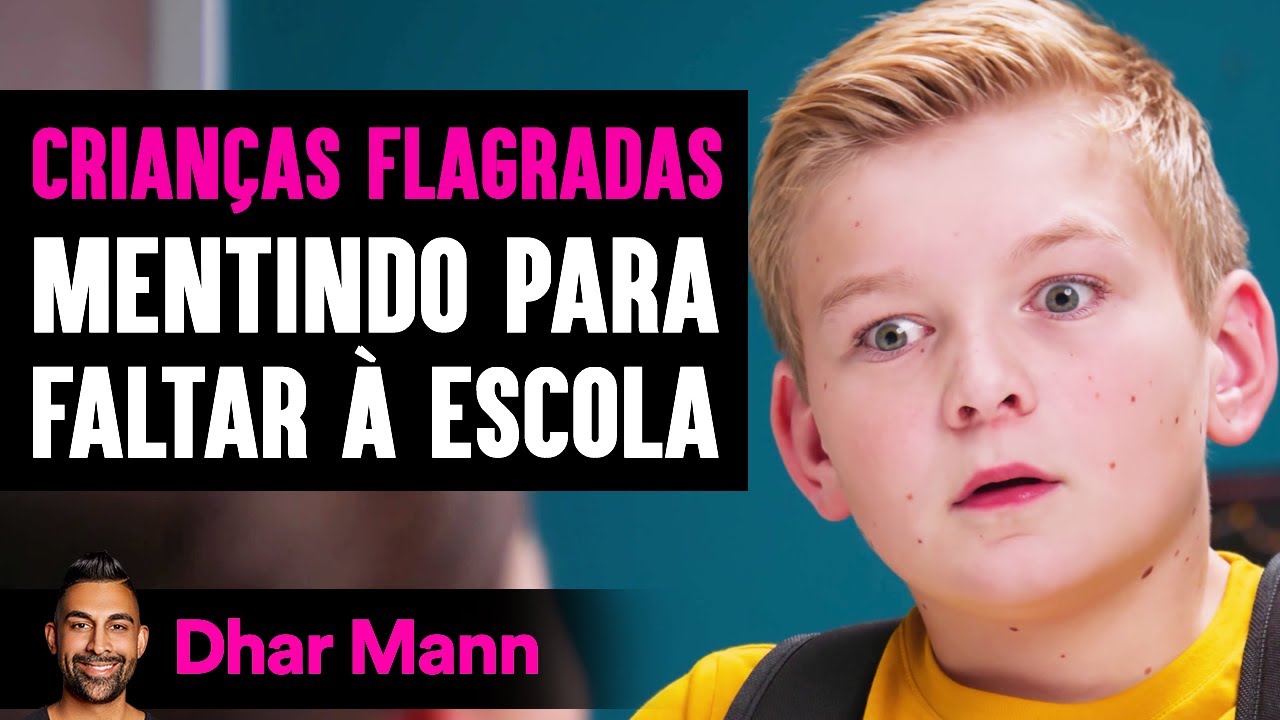 CRIANÇAS FLAGRADAS Mentindo Para Faltar À Escola | Dhar Mann