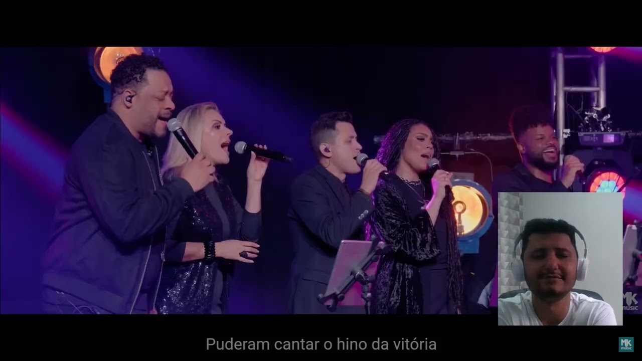 Cassiane e Aline Barros - Hino da Vitória (React Comigo) #cassiane #hinodavitoria #alinebarros