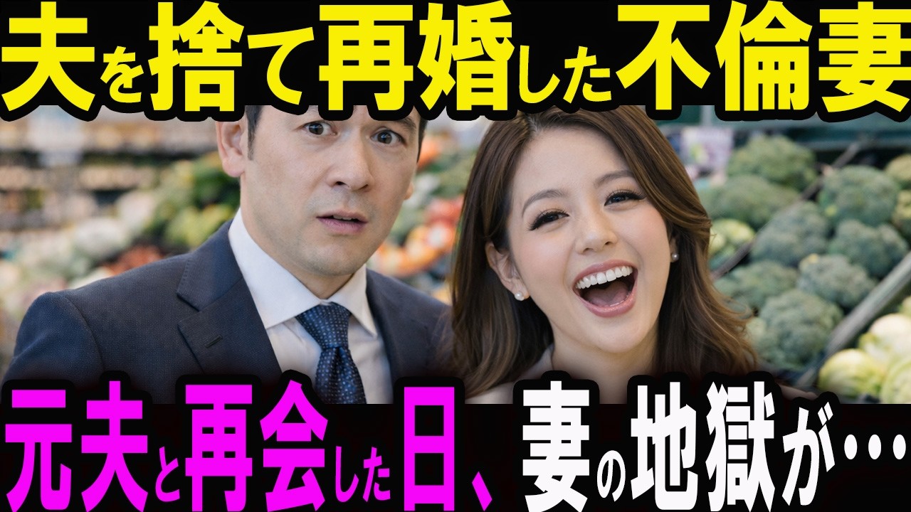 【修羅場】夫を捨ててIT社長と再婚した妻。「みじめな男w」と馬鹿にした直後、社長夫「どこかでお会いしましたよね！？」と言い出して…【スカッと】