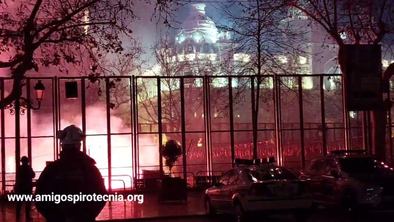 Mascleta Nocturna 9 Marzo Fallas Valencia 2024 Pirotecnia Tamarit