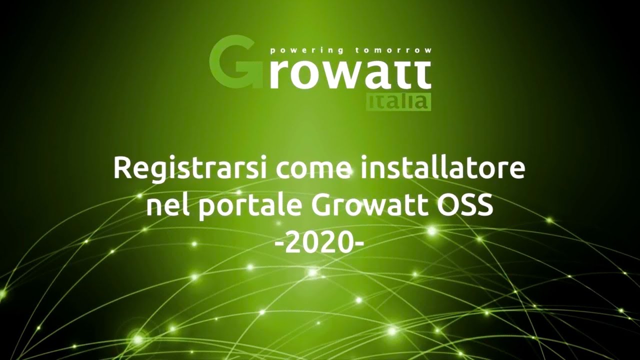 Registrarsi come installatore nel portale OSS - Video Aggiornato 2020