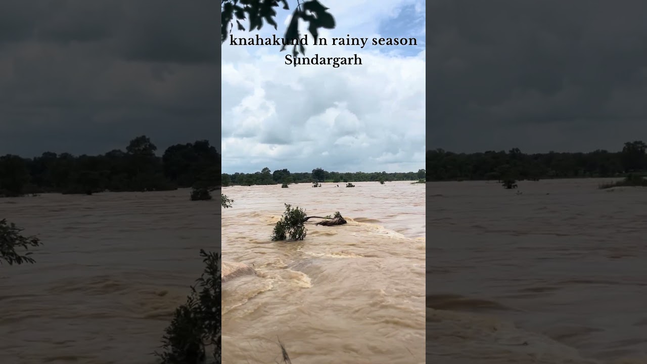 Knahakund Sundargarh in rainy season ☔️🌧️ #rain #sundargarh #short #like # subscribe
