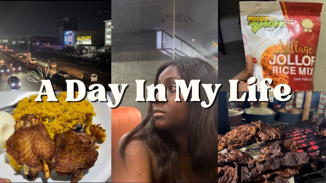 Days in my life 1| Exploring lagos |Workouts and street food |Lagos night life| Jollof meal pack 