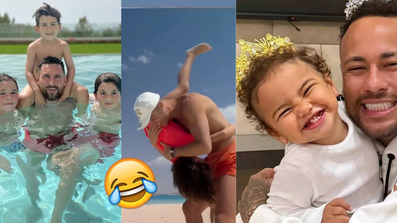 Football Players FUNNY Moments With Their FAMILY