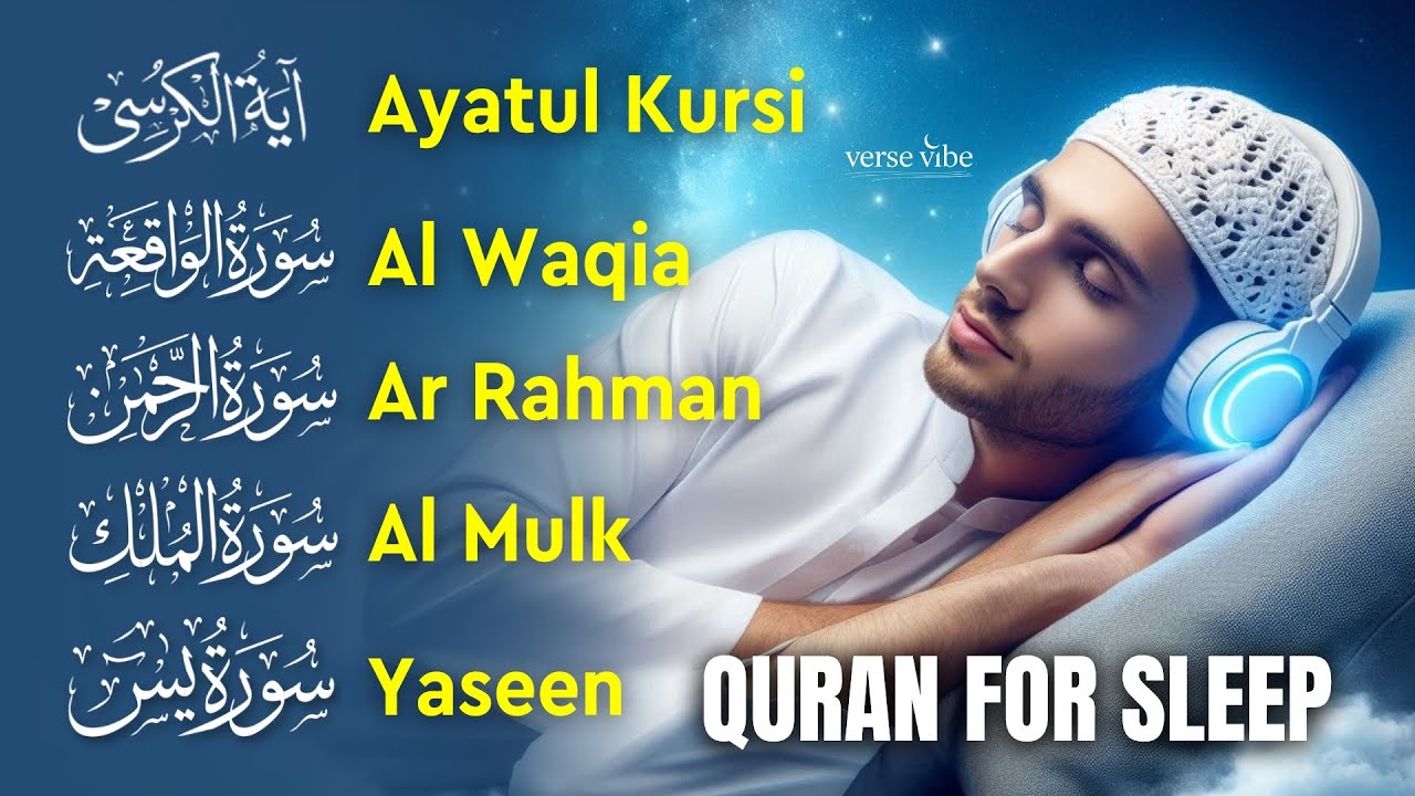Quran Recitation for Peace | Al-Fatiha, Ayatul Kursi, Rahman, Mulk, Yasin, Al-Waqiah