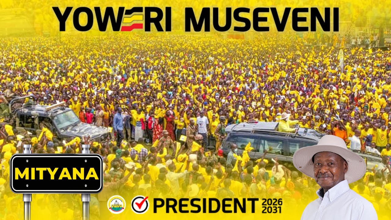 LIVE: President Museveni campaigns in Mityana