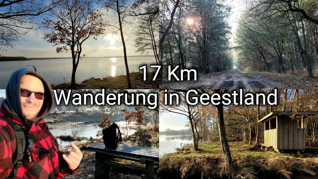 17 KM,fast 6 Stunden,Wanderung im Geestland
