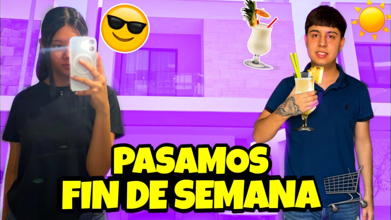 ASÍ PASAMOS EL FIN DE SEMANA CON MI FAMILIA 😎 Bebidas, de compras y más…