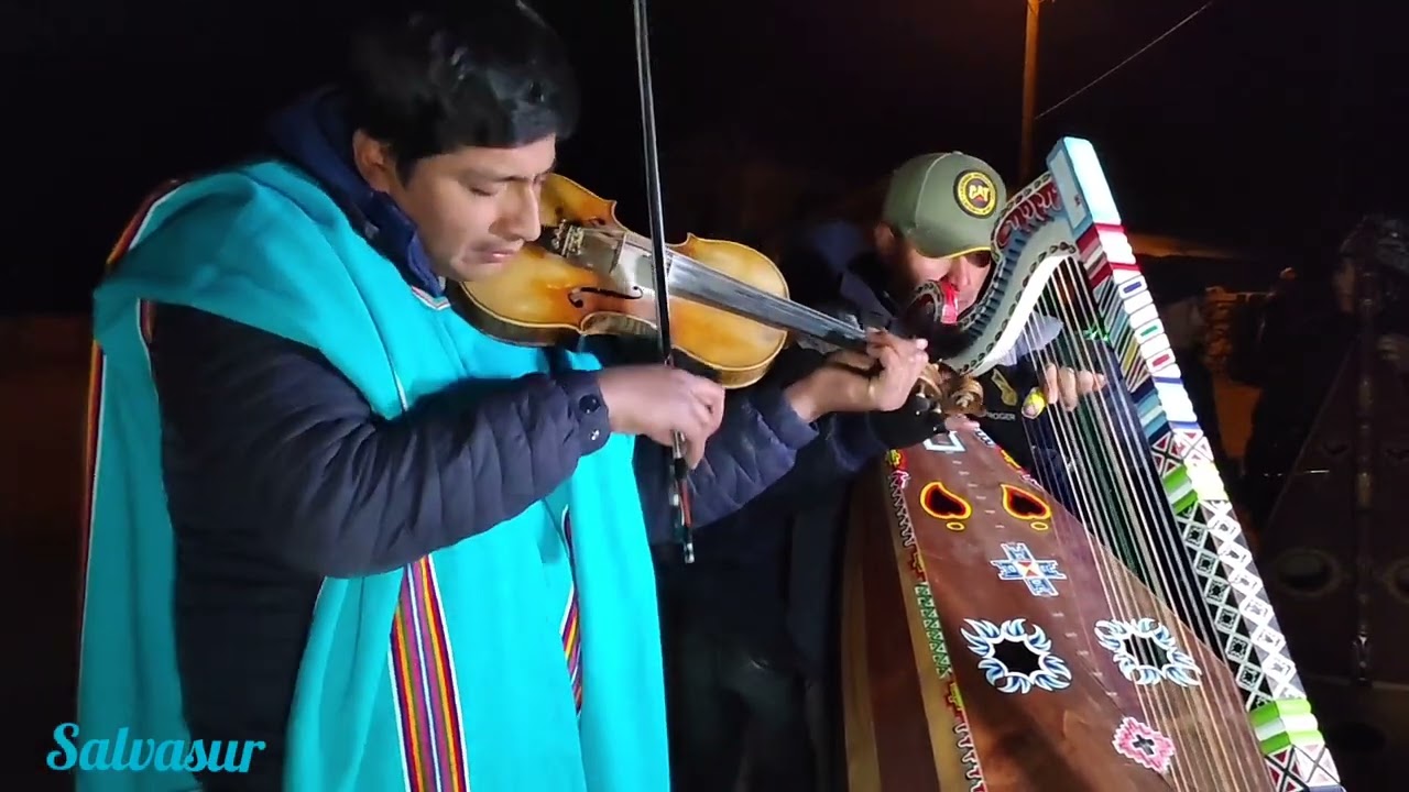 Arpa y violines: marcha / fiesta costumbrista de Tauca anexo de Upahuacho parinacochas region Aya