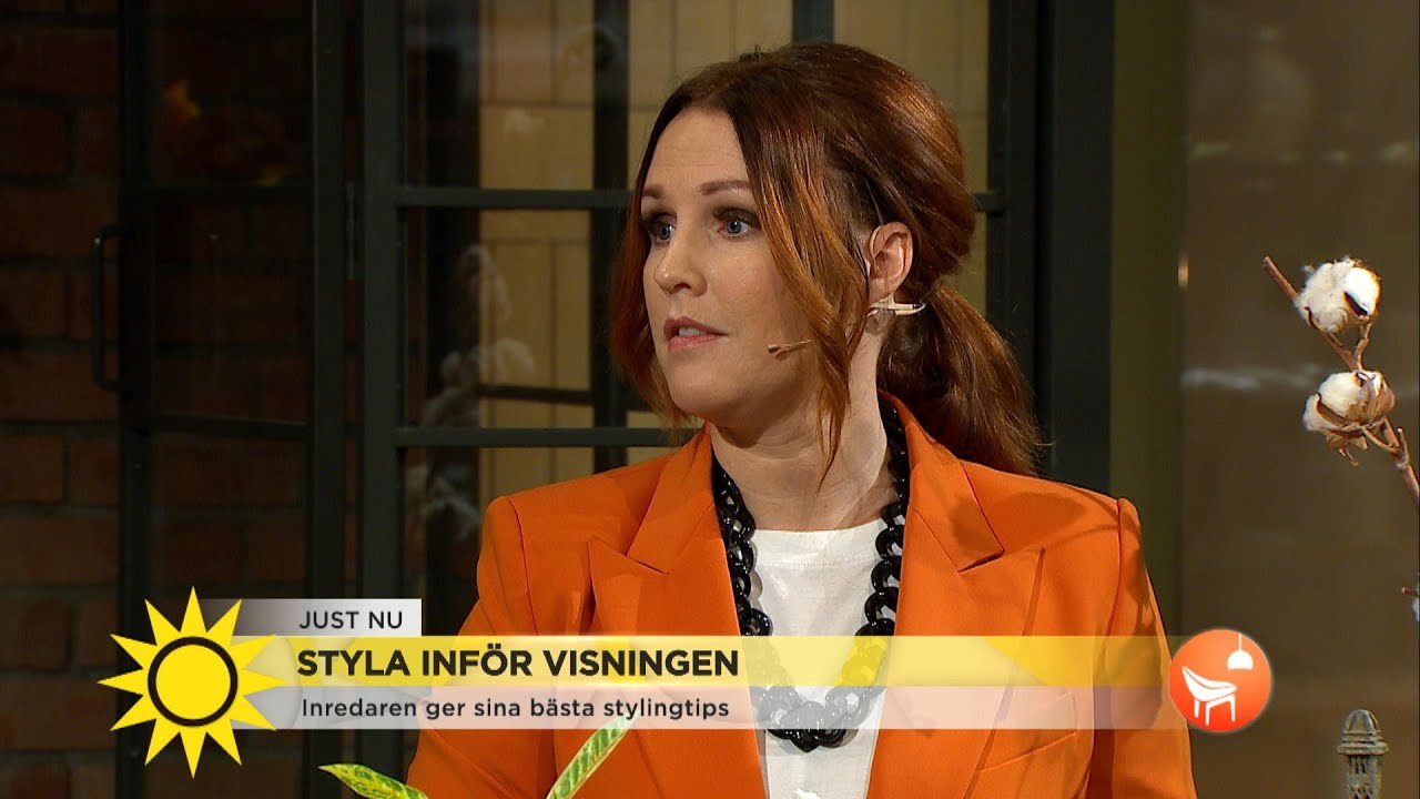 Så stylar du lägenheten inför visning - Nyhetsmorgon (TV4)
