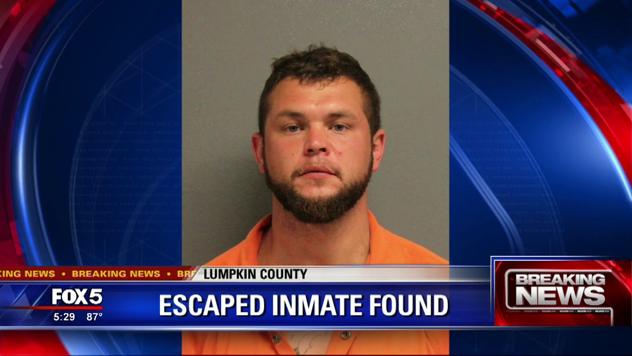 Lumpkin County escaped inmate found