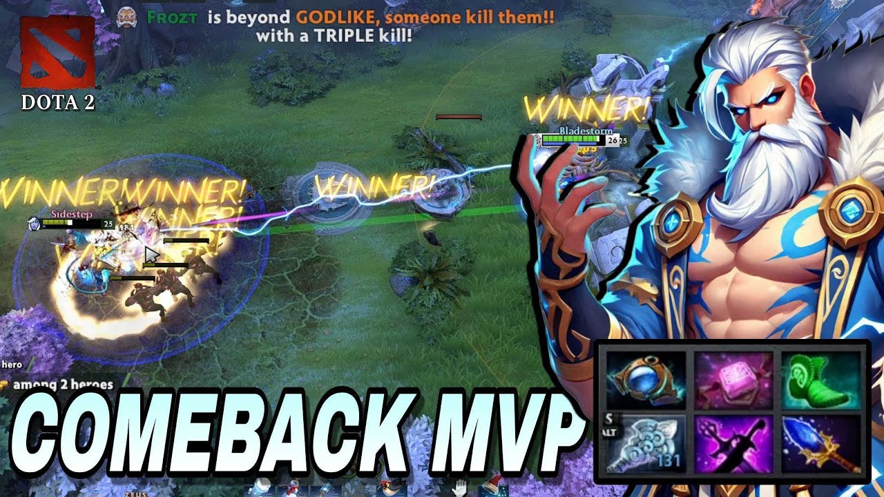 I Play DOTA Too! Series (#1) -- Fresh Start After 4 Years! ⚡ Zeus MVP Full Gameplay