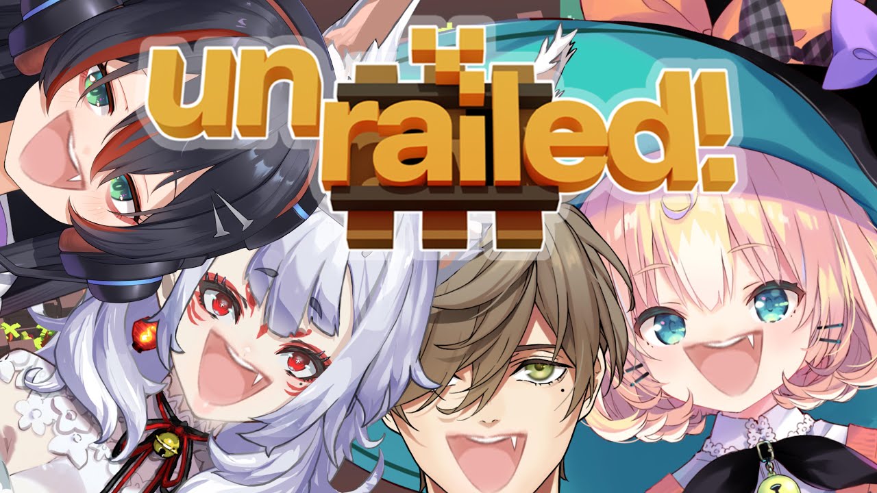 [ Unrailed! Collab ] with NIJISANJI EN!【Nina Kosaka | NIJISANJI EN】