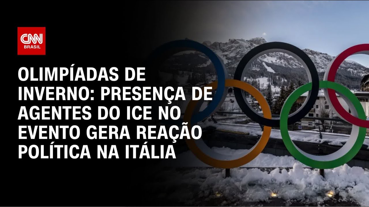 Jogos Olímpicos de Inverno: Ida de agentes do ICE causa tensão na Itália | HORA H